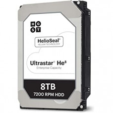 Used Hard drive 8 TB HGST (3.5", 7200 rpm, 256 MB, SAS 3.0, 0F27376/HUH721008AL5204)
