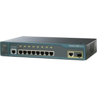 БУ Коммутатор управляемый Cisco Catalyst 2960, 8 x 100Мб/с, 1 x Combo Gigabit/SFP
