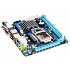 Used Motherboard Gigabyte GA-H61N-USB3 (s1155, H61, 2xDDR3, PCI-e x16, mini ITX, broken 1 USB2