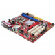 БУ Материнська плата MSI PM8PM-V (s775, VIA P4M800 Pr, 2xDDR2, 2xSATA, PCI-Ex16, mATX) Немає заглушк