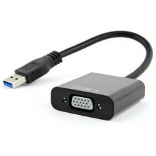 Адаптер USB3.0 - VGA Cablexpert (AB-U3M-VGAF-01)