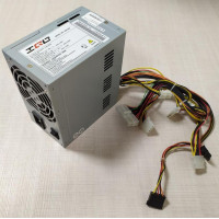 БУ Блок живлення 400 Вт IQO, 24+4 pin, живлення відеокарти - Ні, 80 мм, ATX, IQO-400