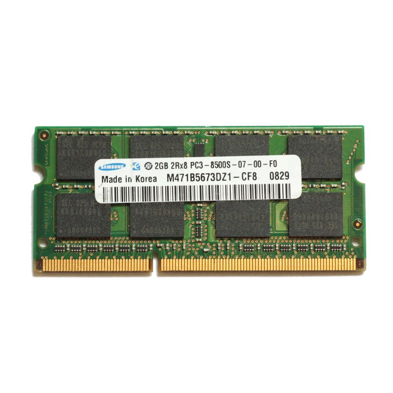 БУ Оперативна пам`ять 2 ГБ, DDR3, для ноутбуків, Samsung (1066 МГц, 1.5 В, CL11, M471B5673DZ1-CF8)