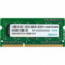 Used RAM 2 GB, SODIMM DDR3L, Apacer (for laptops, 1600 MHz, 1.35, CL11, 75.A83DL.G0