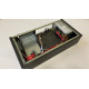 Used Case for server 2U, 420x215x87mm, miniITX, 2x3.5" HDD, 250W