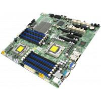 БУ Материнська плата для сервера Supermicro X8DTi-F, s1366, 12xDDR3, 6xSATAII, 2xLAN, IPMI VGA EATX
