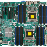 БУ Материнская плата для сервера Supermicro X9DRi-LN4F+, s2011, 24xDDR3, 4xLan, 1xIPMI, VGA, EE-ATX