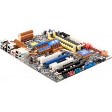 ASUS P5Q DELUX Motherboard<GREEN> (S775, P45, 4xDDR2, 8xSATA, 3xPCI-e x16, ATX)