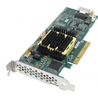 БУ RAID-контроллер Adaptec ASR-2405 low-profile, SAS, PCI-e x8, 128mb, 3GB/S, 1x SFF-8087 (mini SAS)