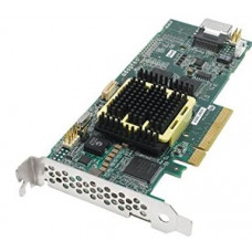 Used RAID controller Adaptec ASR-2405 low-profile, SAS, PCI-e x8, 128mb, 3GB/S, 1x SFF-8087 (mini SAS)