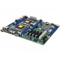 БУ Материнская плата для сервера Supermicro X9DRL-3F, s2011x2, 8xDDR3, 6xSATA, 2xLan, IPMI VGA ATX