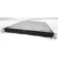 Used Case for server 1U Supermicro CSE-813M (4x3.5") 437x503x43mm, ATX, 600W