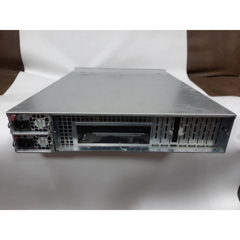 Used Server case 2U Supermicro SC825TQ (8x3.5", 3 baskets) two units 720W (PWS-721P-1R)