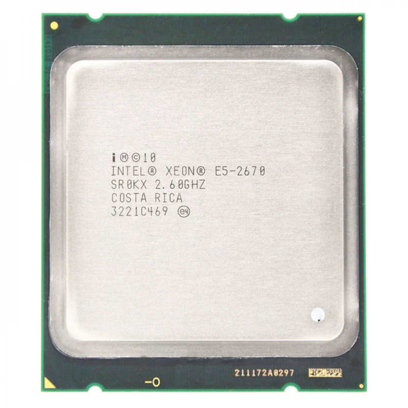 БУ Процесор s2011 Intel Xeon E5-2670, 2,6-3,3 МГц, 8-16 core, Ні, 115W
