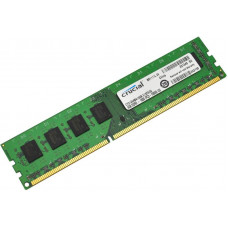 Crucial 4 GB RAM (for desktop PCs, DDR3, 1600 MHz, 1.5, CL11, CT51264BA160B.C1