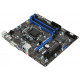 БУ Материнська плата s1155, MSI B75MA-P45 (4xDDR3, Intel B75, PCI-Ex16x1, VGA, DVI, microATX)