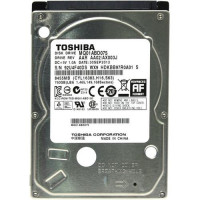 БУ Жорсткий диск 750 ГБ Toshiba (2.5", 5400 об/хв, 8 МБ, SATAII, MQ01ABD075)