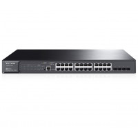 БУ Комутатор TP-LINK T2600G-28TS 24xGigabit Ethernet (10/100/1000 Мбіт/с), 4xSFP (TL-SG3424)