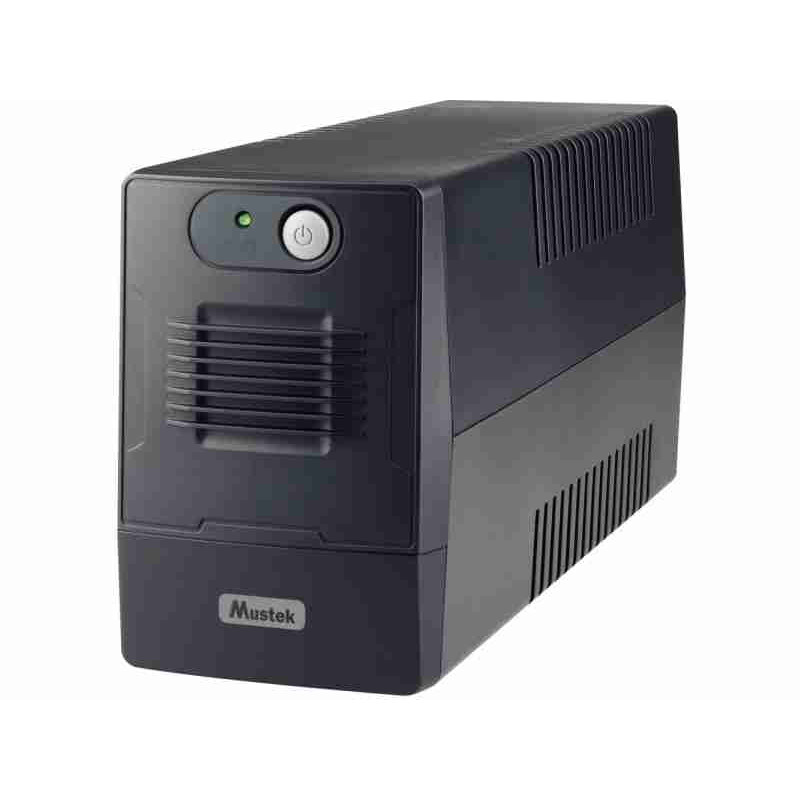 Mustek PowerMust 848 EG Line-Interactive UPS (850 VA / 480 W, 162 - 268 V) without battery