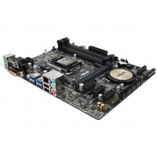 БУ Материнська плата s1150, ASUS H97M-E (4xDDR3, Intel H97, PCI-Ex16x2, VGA, DVI, HDMI, microATX)