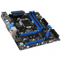 БУ Материнская плата s1150, MSI H97M-G43 (4xDDR3, Intel H97, PCI-Ex16x2, VGA, DVI, HDMI, DPort, micr
