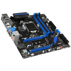 Used Motherboard s1150, MSI H97M-G43 (4xDDR3, Intel H97, PCI-Ex16x2, VGA, DVI, HDMI, DPort, micr