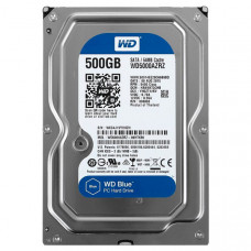 Used Hard drive 500 GB Western Digital (for PC, 3.5", 5400 rpm, 64 MB, SATAIII, WD5000AZRZ)
