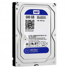Used Hard drive 500 GB Western Digital (for PC, 3.5", 7200 rpm, 32 MB, SATAIII, WD5000AZLX)