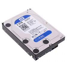 Used Hard drive 2 TB Western Digital (3.5", 5400 rpm, 64 MB, SATAIII, WD20EZRZ)