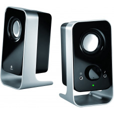 БУ Мультимедійна акустична система (колонки) Logitech LS11 2.0 Black/Silver