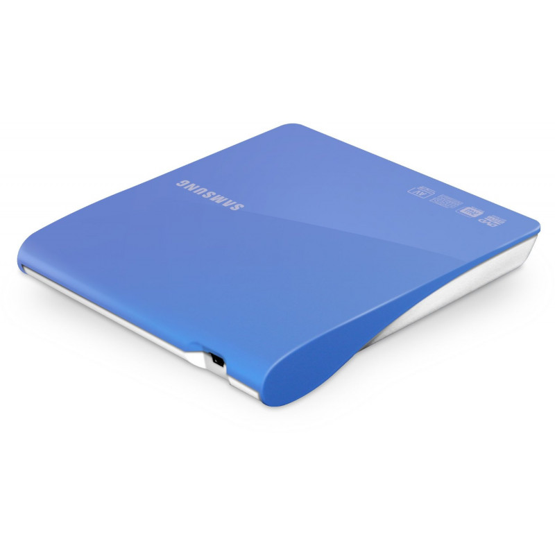 БУ Оптический привод внешний Samsung SE-208DB (USB 2.0, DVD-RW, Blue)