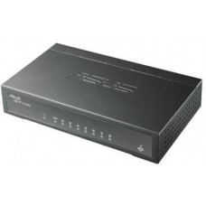 Used Unmanaged Switch Asus GX1008/V3, 8 x Fast Ethernet (10/100 Mbps)