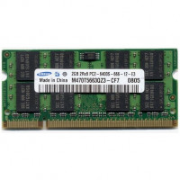 БУ Оперативна пам`ять 2 ГБ, DDR2, для ноутбуків, Samsung (800 МГц, 1.8 В, CL6, M470T5663QZ3-CF7)