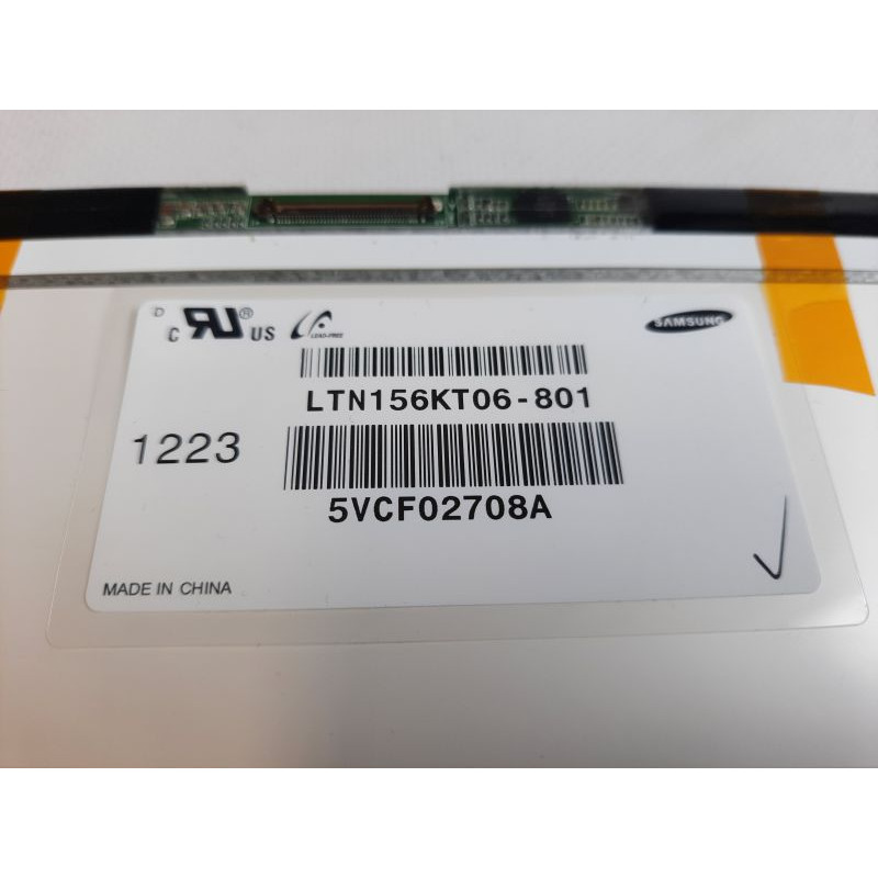 БУ Матриця (дисплей) 15.6" Samsung LTN156KT06-801, УЦІНКА (LED, 1600x900, матова, 40pin, slim)
