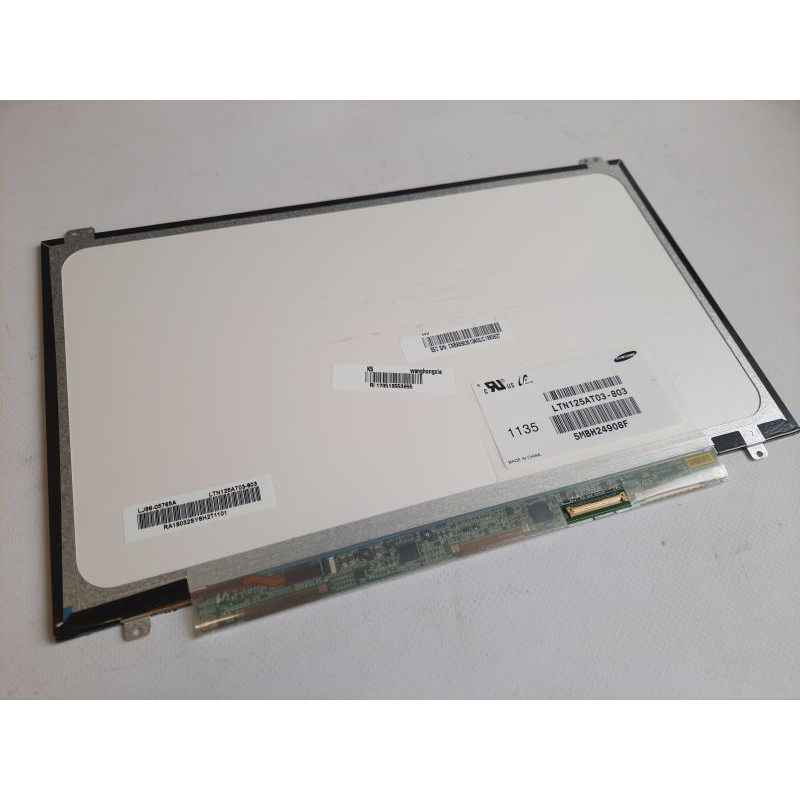 БУ Матриця (дисплей) 12.5" Samsung LTN125AT03-803 (LED, 1366x768, матова, 40pin, slim, справа низ)