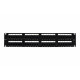 Used Patch panel 48 ports, 2U OK-Net, Cat.6, UTP (OK-PP202-6U48)