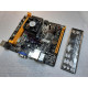 Used Motherboard sAM1, Biostar AM1ML + Sempron X4 3850 (2xDDR3, PCI-Ex16x, VGA, MiniITX)