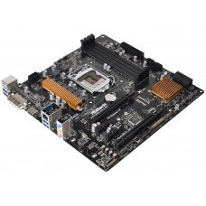 Used Motherboard s1151, ASRock B150M Pro4S (4xDDR4, Intel B150, PCI-Ex16x2, DVI, HDMI, microATX)