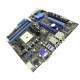 Used Motherboard sFM1, ASUS F1A75-M (4xDDR3, AMD A75, PCI-Ex16x2, VGA, DVI, HDMI, microATX)