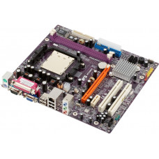 БУ Материнская плата sAM2, ECS GeForce6100SM-M (2xDDR2 SDRAM, GeForce 6150SE, PCI-Ex16x1, VGA, micro