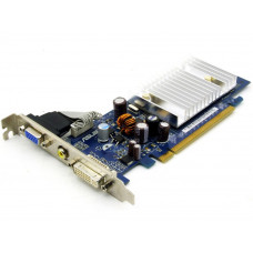 БУ Відеокарта Asus GeForce 6200 LE, 256MB GDDR2, 64 біт, 350/550, DVI, VGA