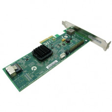 Used RAID controller LSI MegaRAID SAS 8204ELP, SAS, PCI-e x4, 3GB/S, 1x SFF-8087 (mini SAS)