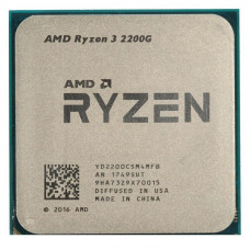 БУ Процесор AMD Ryzen 3 2200G (sAM4/4x3.5-3.7 GHz/14нм/65 Вт/YD2200C5M4MFB)