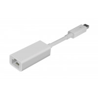 БУ Адаптер Apple A1433 Thunderbolt to Gigabit Ethernet (1xRJ-45, 10/100/1000 Мбіт/с)