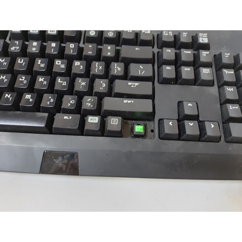 БУ Клавіатура (ігрова) провідна Razer BlackWidow 2014, USB (RZ03-00393400-R3R1)