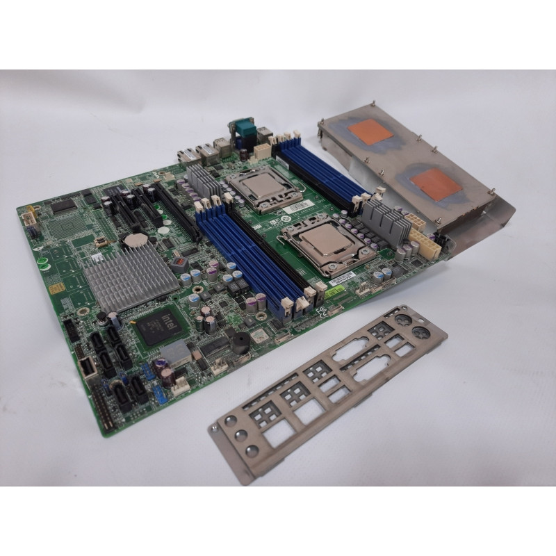 Used Motherboard Tyan S7002 (2 x Xeon E5506 s1366, 8xDDR3, PCIe x16, NO AUDIO, ATX)