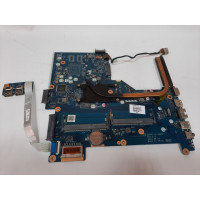 Used Motherboard for HP 250 G3 laptop (i3-4005U, power cable, additional USB, radiator)