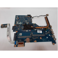 Used Motherboard for HP 250 G3 laptop (i3-4005U, power cable, additional USB, radiator)