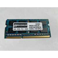 БУ Оперативна пам`ять 4 ГБ, SODIMM DDR3, Dataram (для ноутбуків, 1333 МГц, 1.5 В, CL9, MD019G/A)