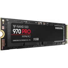 Used SSD drive 512 GB Samsung 970 Pro (M.2, V-NAND (MLC), PCIe 3.0 x4, MZ-V7P512)